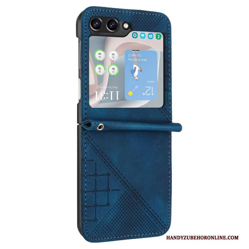 Hülle Samsung Galaxy Z Flip 7 Fe Gemusterte Geldbörse