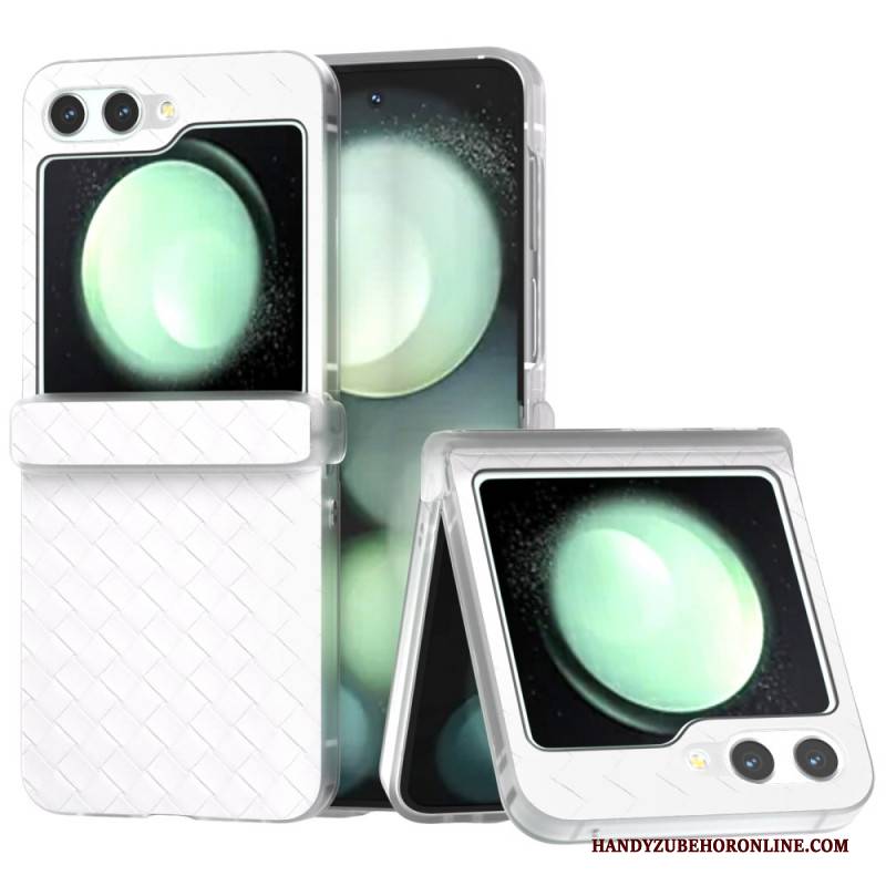 Hülle Samsung Galaxy Z Flip 7 Fe Gewebte Textur