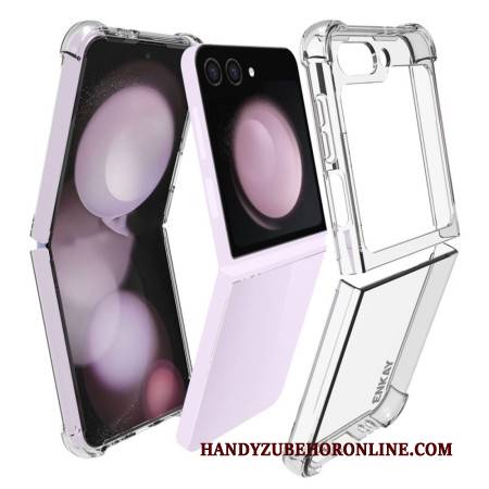 Hülle Samsung Galaxy Z Flip 7 Fe Handyhülle Transparente Verstärkte Ecken Enkay