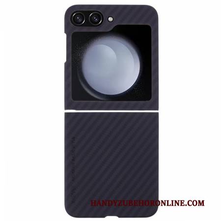 Hülle Samsung Galaxy Z Flip 7 Fe Handyhülle X-level Carbonfaser