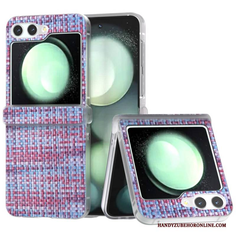 Hülle Samsung Galaxy Z Flip 7 Fe Stoffeffekt