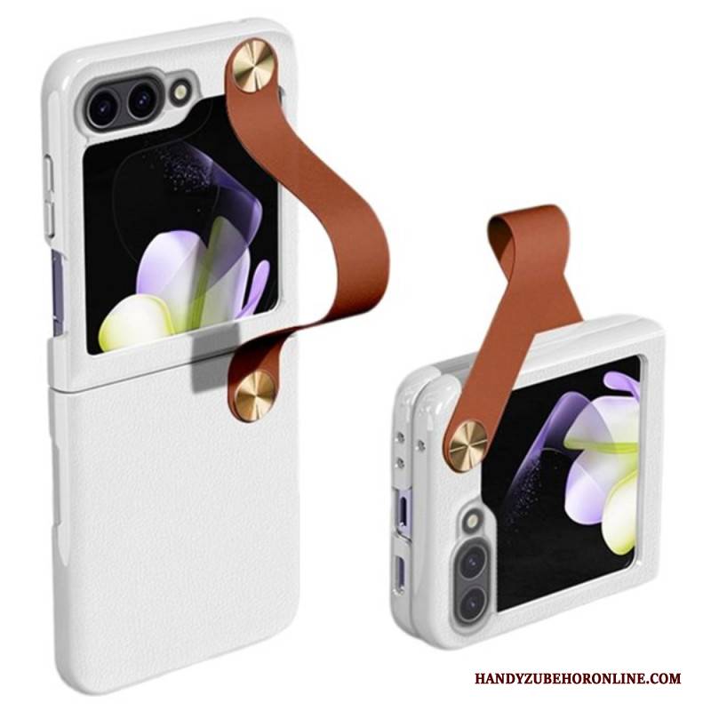 Hülle Samsung Galaxy Z Flip 7 Fe Ultradünnes Gkk-lederarmband