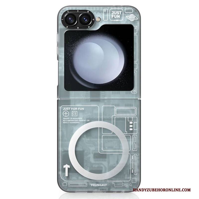 Hülle Samsung Galaxy Z Flip 7 Fe Youngkit Technologie-serie