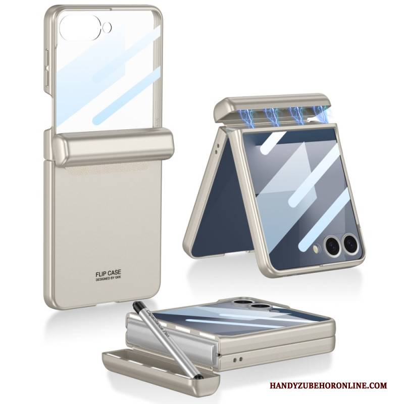 Hülle Samsung Galaxy Z Flip 7 Handyhülle Klassisch Mit Gkk-scharnier