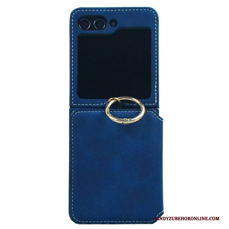 Hülle Samsung Galaxy Z Flip 7 Kartenhalter Und Abnehmbare Kette