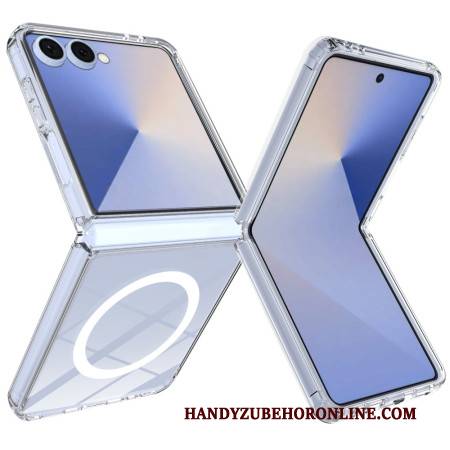 Hülle Samsung Galaxy Z Flip 7 Magnetisch Transparent