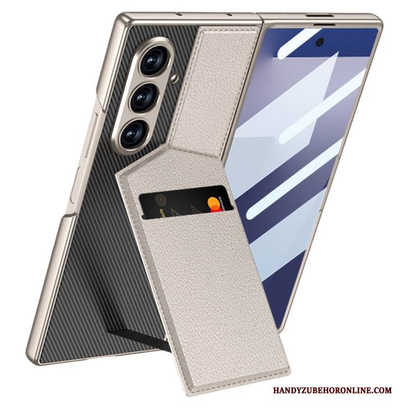 Hülle Samsung Galaxy Z Fold 7 Handyhülle Integrierter Kartenhalter