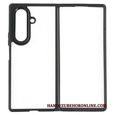 Hülle Samsung Galaxy Z Fold 7 Handyhülle Stoßfest Transparente Rückseite