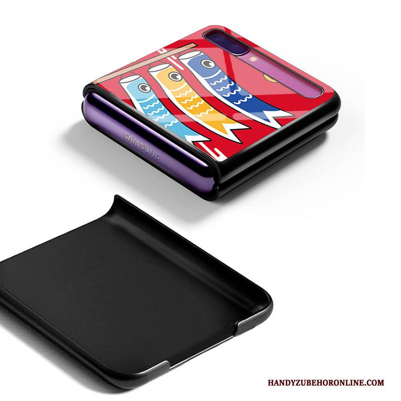 Hülle Samsung Z Flip Weiche Katzen Angepasst, Case Samsung Z Flip Taschen Handyhüllen Neu
