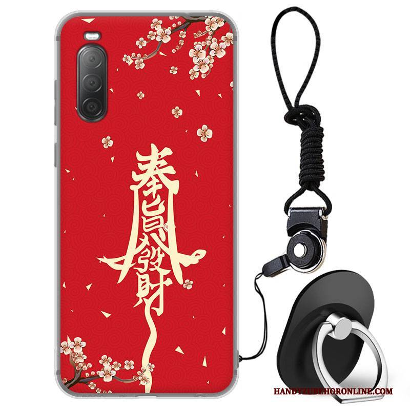 Hülle Sony Xperia 10 Ii Taschen Neu Anti-sturz, Case Sony Xperia 10 Ii Silikon Handyhüllen Chinesische Art