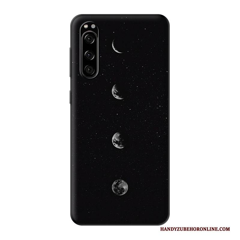 Hülle Sony Xperia 5 Weiche Persönlichkeit Handyhüllen, Case Sony Xperia 5 Schutz Einfach Planet