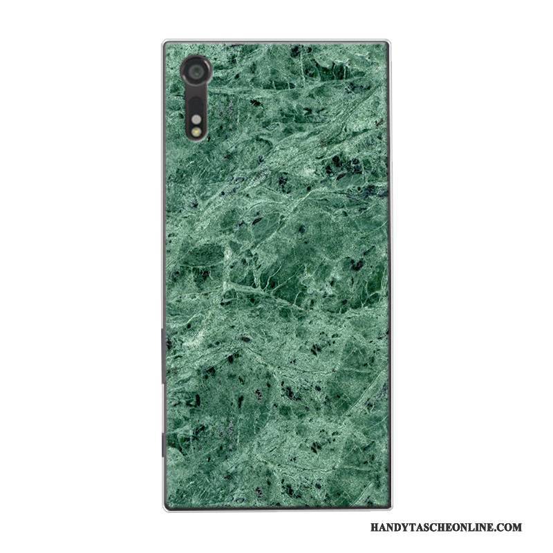 Hülle Sony Xperia Xa Ultra Silikon Angepasst Handyhüllen, Case Sony Xperia Xa Ultra Retro Grün Groß