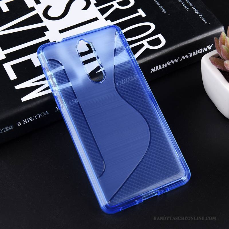 Hülle Sony Xperia Xa1 Plus Weiche Handyhüllen Blau, Case Sony Xperia Xa1 Plus Schutz