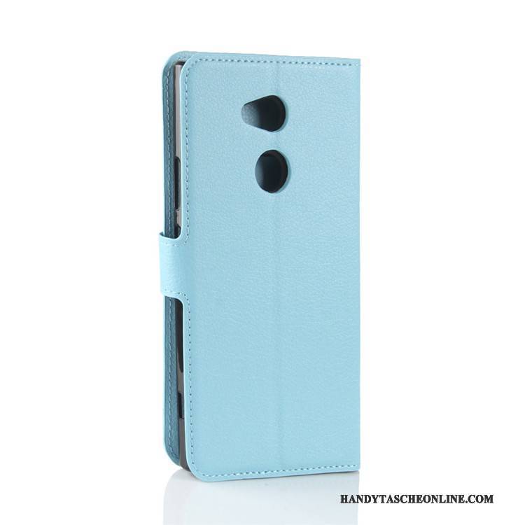 Hülle Sony Xperia Xa2 Ultra Geldbörse Hellblau Karte, Case Sony Xperia Xa2 Ultra Schutz Handyhüllen