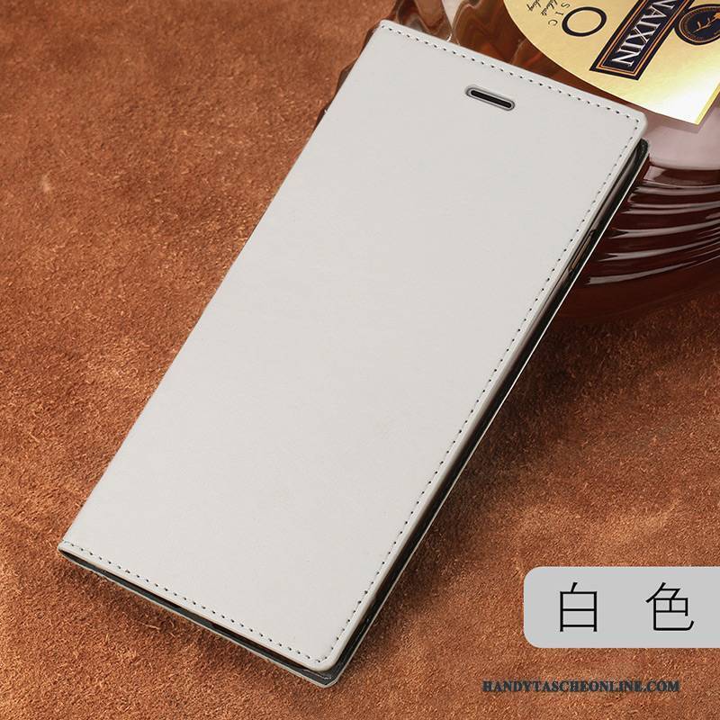 Hülle Sony Xperia Xz Folio Anti-sturz Handyhüllen, Case Sony Xperia Xz Luxus Trendmarke Weiß