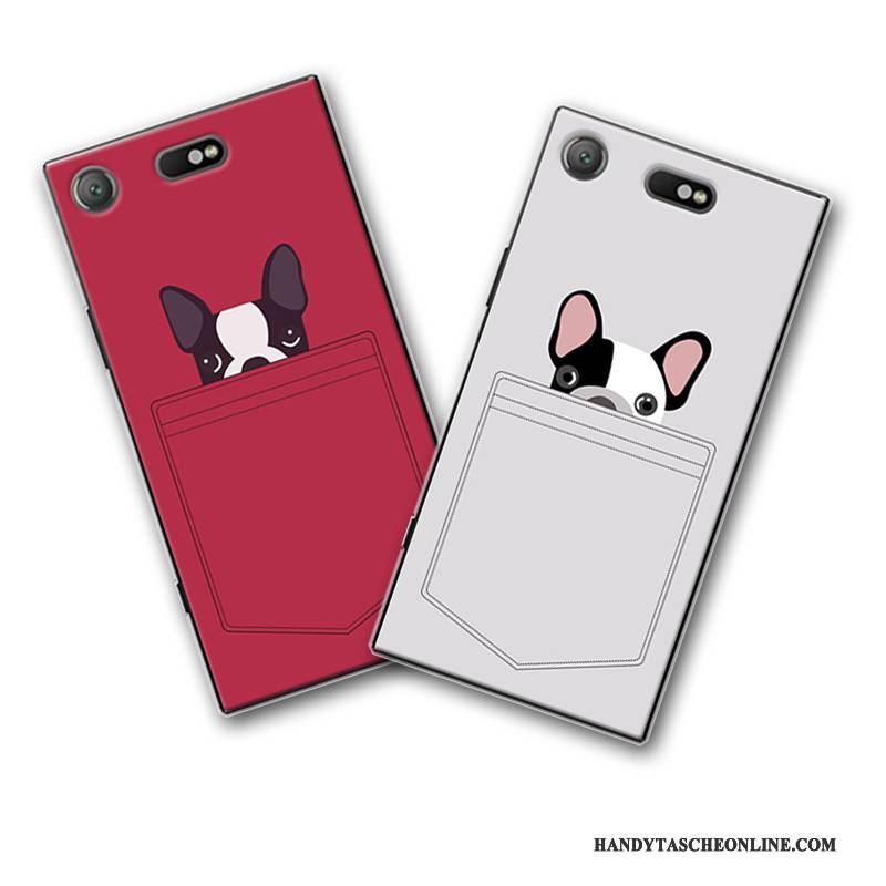 Hülle Sony Xperia Xz1 Compact Karikatur Trend Persönlichkeit, Case Sony Xperia Xz1 Compact Taschen Lichtfarbe Handyhüllen