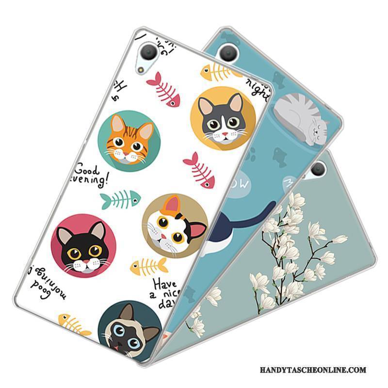 Hülle Sony Xperia Z3 Gemalt Handyhüllen Schwer, Case Sony Xperia Z3 Farbe Nette Anti-sturz