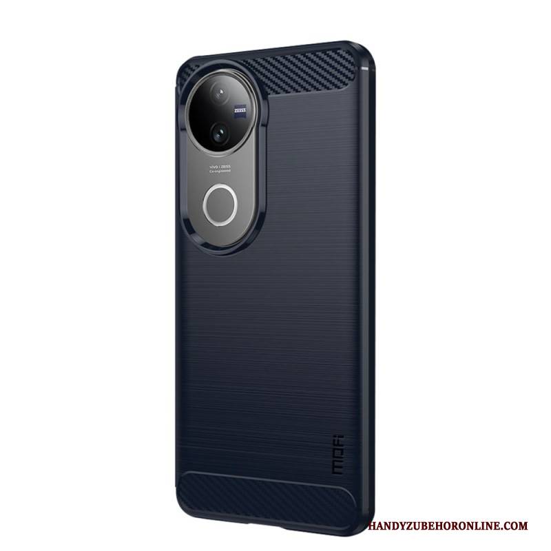 Hülle Vivo V50 5g Gebürstete Carbonfaser