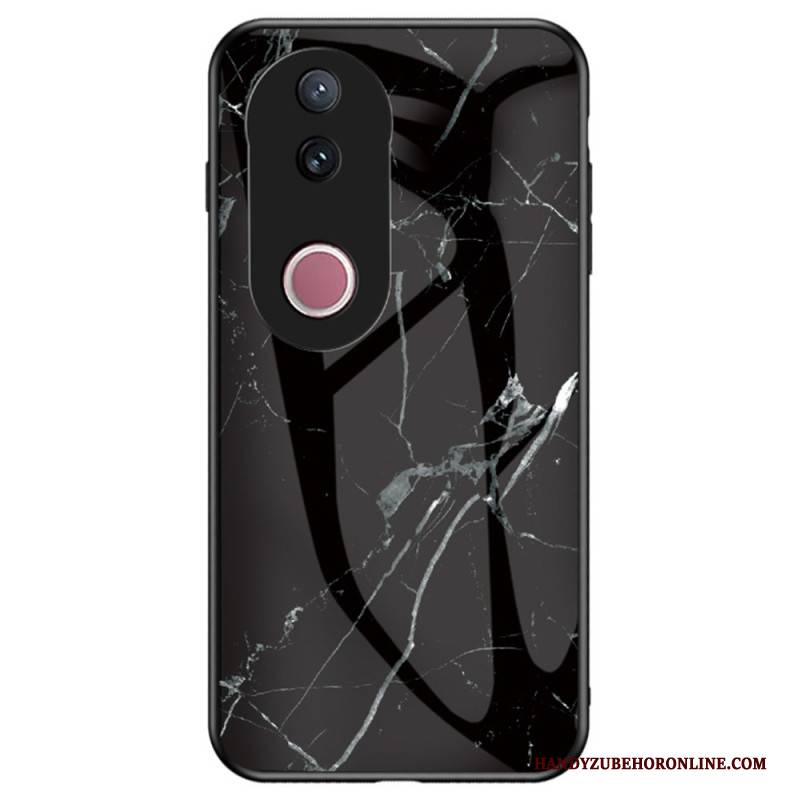 Hülle Vivo V50 5g Gehärtetes Glas In Marmoroptik