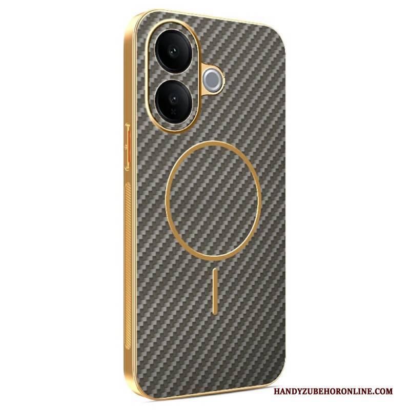 Hülle Vivo V60 Lite Handyhülle Carbonfaser-optik