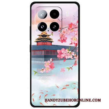 Hülle Xiaomi 15 Handyhülle Antiker Turm Und Fisch