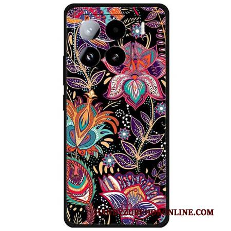 Hülle Xiaomi 15 Pro Handyhülle Lila Blumen