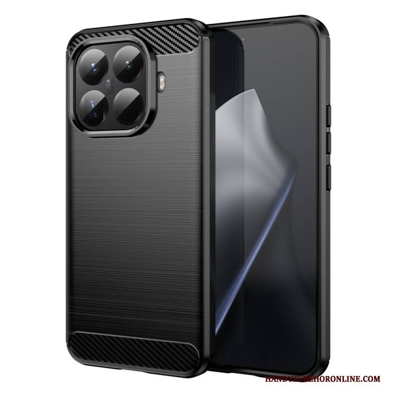 Hülle Xiaomi 15t Pro Handyhülle Gebürstete Carbonfaser
