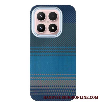 Hülle Xiaomi 17 Farbverlauf Mit Metallrahmen Für Die Linse – Schwebendes Blau