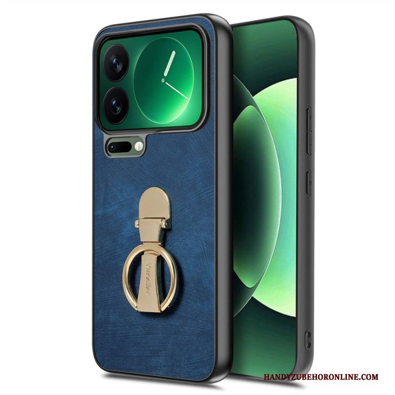 Hülle Xiaomi 17 Pro Faltbar Mit Ständer Und Retro-struktur Caseneo