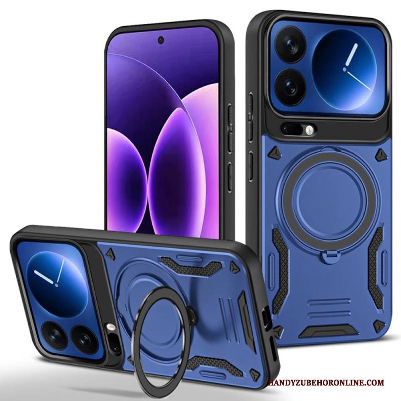 Hülle Xiaomi 17 Pro Max Magnetverschluss Mit Drehbarem Ständer