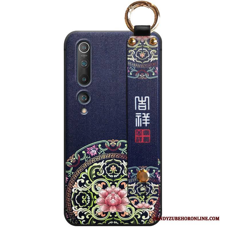 Hülle Xiaomi Mi 10 Kreativ Wind Blau, Case Xiaomi Mi 10 Rot Persönlichkeit
