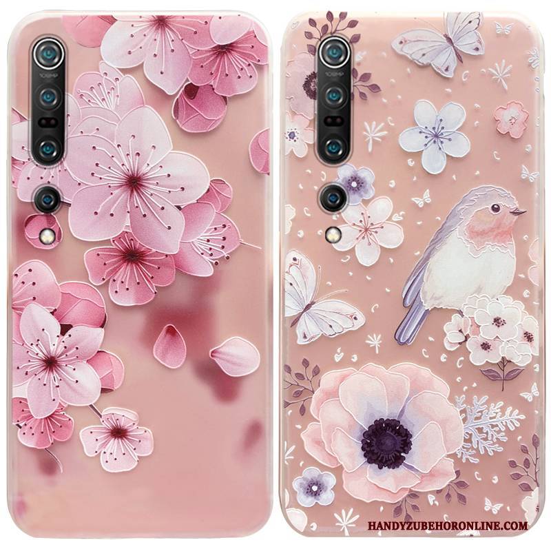 Hülle Xiaomi Mi 10 Pro Silikon Trend Schnalle, Case Xiaomi Mi 10 Pro Halterung Mini Rosa