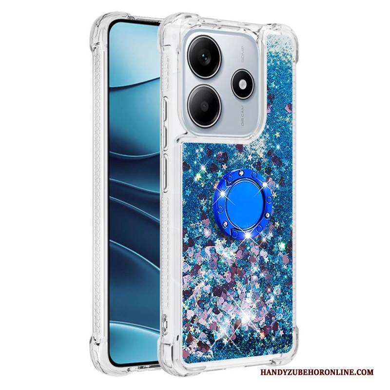 Hülle Xiaomi Redmi Note 14 5g Glitzer-ringhalter