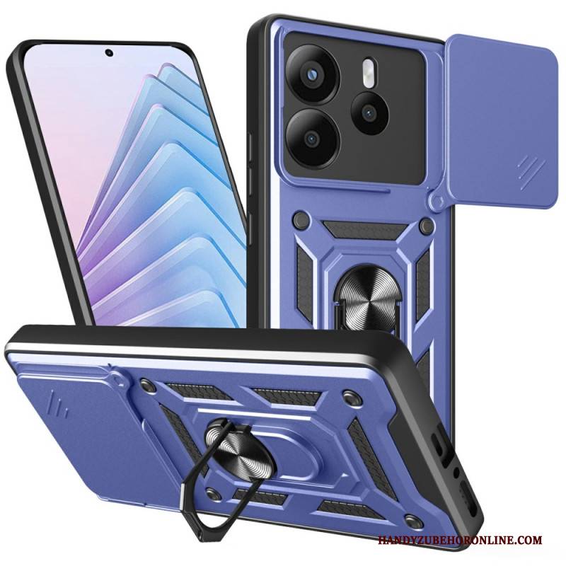 Hülle Xiaomi Redmi Note 14 5g Schiebebare Kameraabdeckung Und Ständer