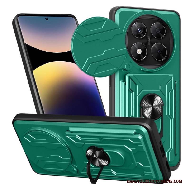 Hülle Xiaomi Redmi Note 14 Pro 4g Handyhülle Extrem Widerstandsfähig Mit Ständer Und Linsenschutz