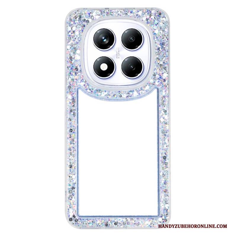 Hülle Xiaomi Redmi Note 14 Pro 4g Transparent Mit Glitzerrändern