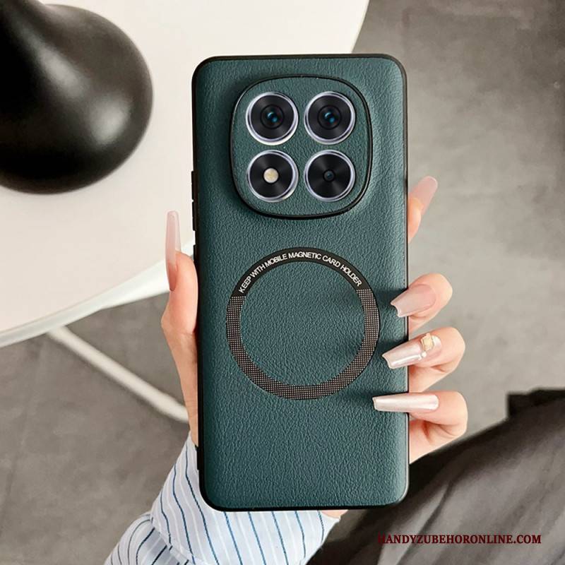 Hülle Xiaomi Redmi Note 14 Pro 5g Handyhülle Magsafe-kompatible Lederoptik