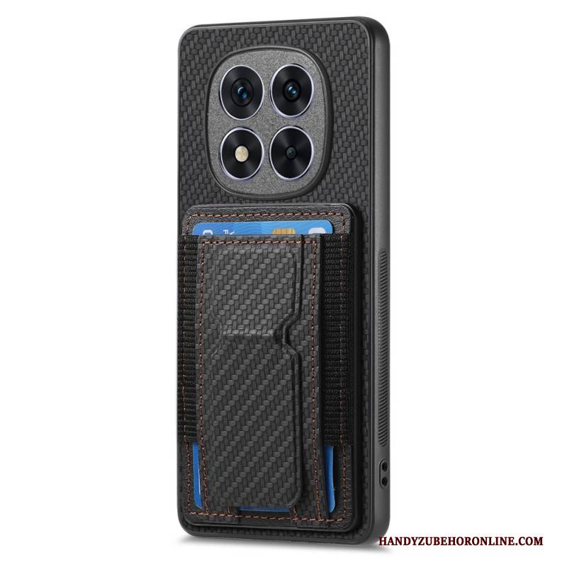 Hülle Xiaomi Redmi Note 14 Pro 5g Ständer Und Kartenhalter Aus Kohlefaser