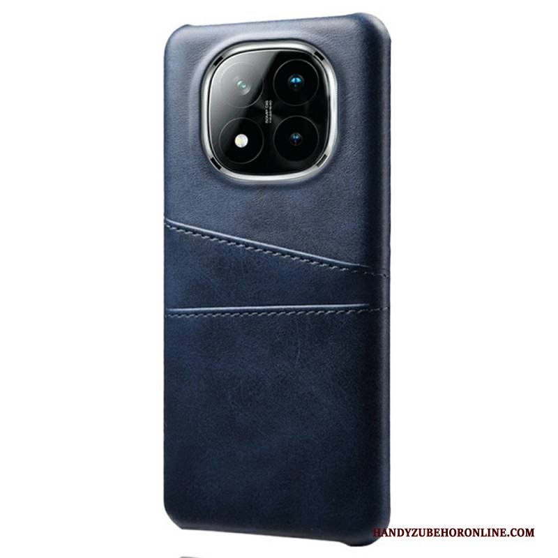 Hülle Xiaomi Redmi Note 14 Pro Plus 5g Kartenhalter In Lederoptik