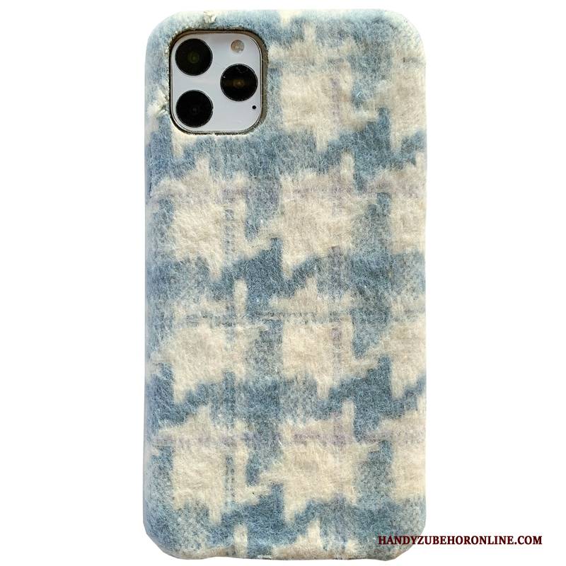 Hülle iPhone 11 Pro Max Mode Flanell Persönlichkeit, Case iPhone 11 Pro Max Schutz Duftende Anti-sturz