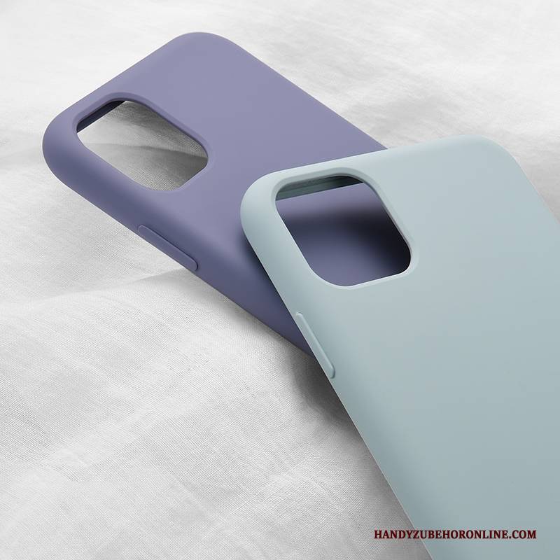Hülle iPhone 11 Pro Max Silikon Anti-sturz Neu, Case iPhone 11 Pro Max Schutz Handyhüllen Lila