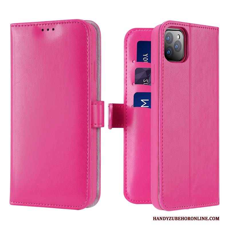 Hülle iPhone 11 Pro Schutz Karte High-end, Case iPhone 11 Pro Taschen Rot Anti-sturz
