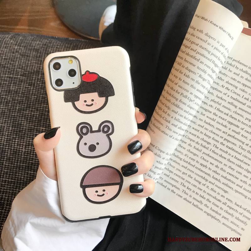 Hülle iPhone 11 Pro Seide Nette Handyhüllen, Case iPhone 11 Pro Weiß