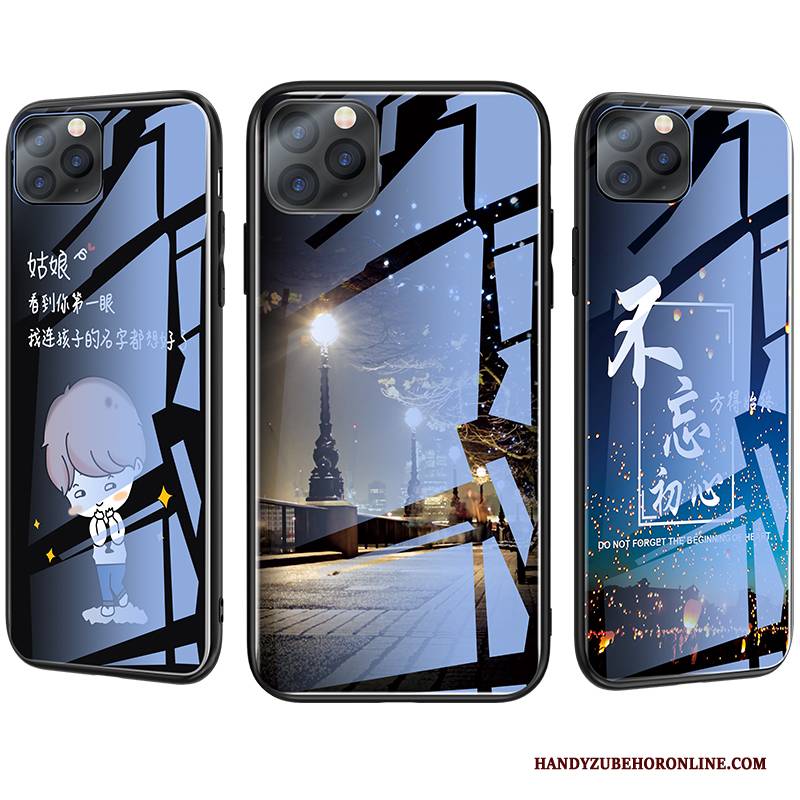 Hülle iPhone 11 Pro Silikon High-end Neu, Case iPhone 11 Pro Glas Handyhüllen