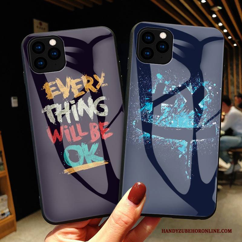 Hülle iPhone 11 Pro Taschen Anti-sturz Blau, Case iPhone 11 Pro Luxus Trend Handyhüllen