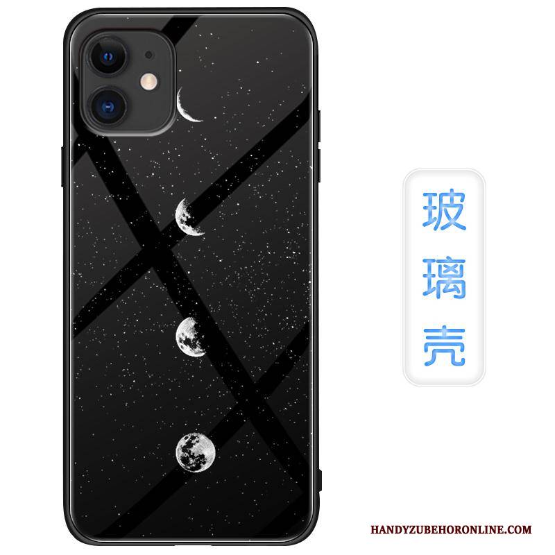 Hülle iPhone 11 Taschen Einfach Anti-sturz, Case iPhone 11 Silikon Glas Neu