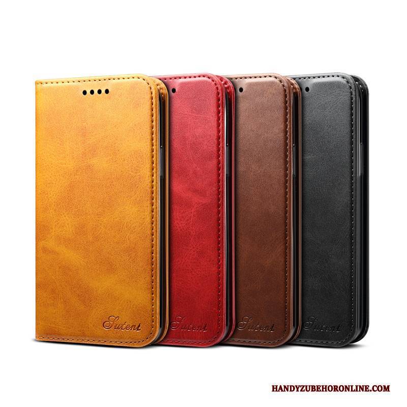 Hülle iPhone 12 Leder Handyhüllen, Case iPhone 12 Lederhülle