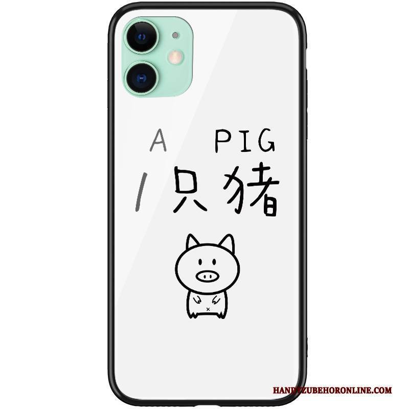Hülle iPhone 12 Mini Karikatur Weiß Trend, Case iPhone 12 Mini Handyhüllen Liebhaber