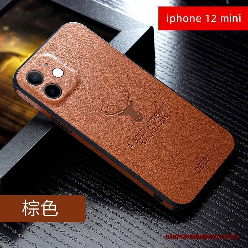 Hülle iPhone 12 Mini Kreativ Handyhüllen Trendmarke, Case iPhone 12 Mini Taschen Anti-sturz High-end