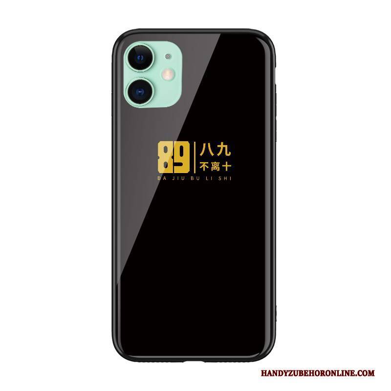 Hülle iPhone 12 Mini Mode Glas Handyhüllen, Case iPhone 12 Mini Liebhaber Persönlichkeit